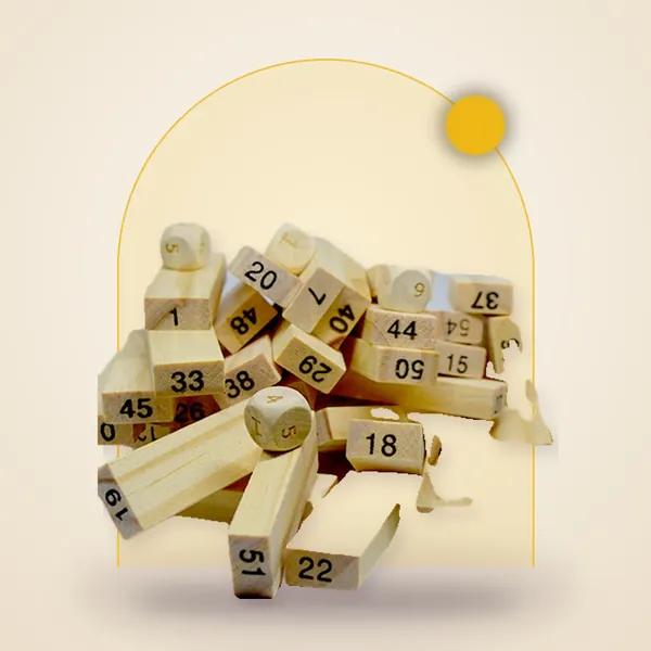 Jenga Small Wood Block